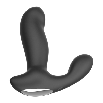 Vibrante y telescópico Vibrante anal Dildo Plug anal en forma para hombres Silicona anal Dildo juguete sexual Gay masturbación masculina