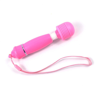 Venta caliente Vibratores de masajes sexuales Mujeres con juguetes de vagina vibrantes Av Vibrator con diamante de plástico para mujeres Amor sexual