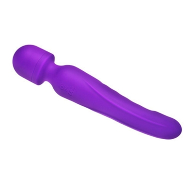 Calentamiento AV Vibrator de varita masajista impermeable suave vibrador de dildo juguete sexual para mujer