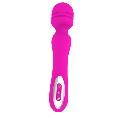 Silicona 12 velocidad fuerte masajeador estimulador del clítoris Vibrator vaginal del punto G para mujeres