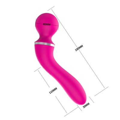 Estimulador del clítoris recargable con varias cabezas Vibratores del punto G Vibración vaginal para mujeres Amor sexual