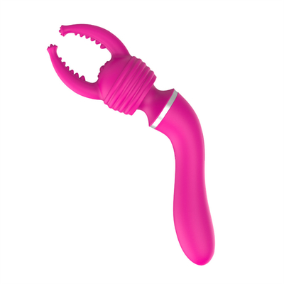 Estimulador del clítoris recargable con varias cabezas Vibratores del punto G Vibración vaginal para mujeres Amor sexual