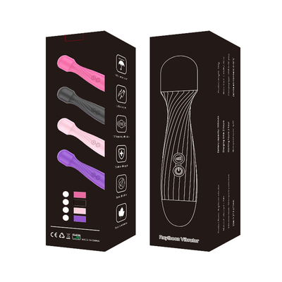 Mujer divertida y portátil con vibrador juguete sexual mujer, vibrador juguete sexual dildo