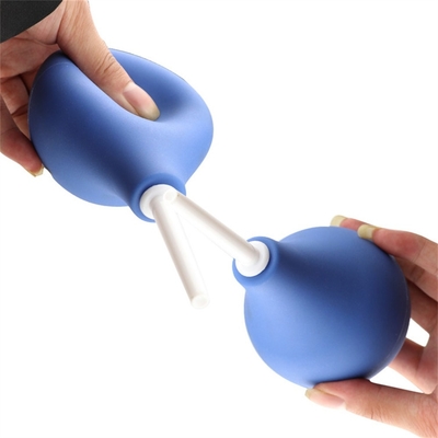 Gran jeringa rectal corriente anal ducha de silicona enema limpieza de colon hombre limpiador anal