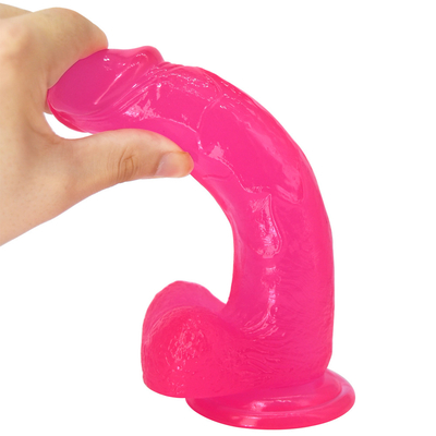 Venta caliente de tamaño grande de plástico de juguete de sexo pene para mujer
