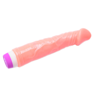 Vibrator de pene TPE sin escalones pene artificial para mujer