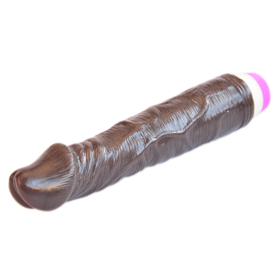 Vibrator de pene TPE sin escalones pene artificial para mujer