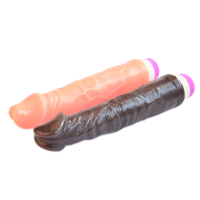 Vibrator de pene TPE sin escalones pene artificial para mujer