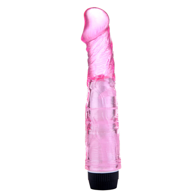 Vibrator de pene TPE sin escalones pene artificial para mujer