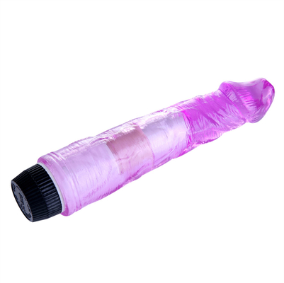 Vibrator de pene TPE sin escalones pene artificial para mujer