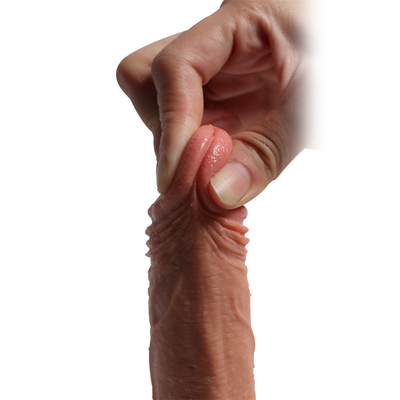 Silicona líquida Gran pene artificial para mujer de sexo
