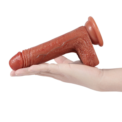Silicona líquida Gran pene artificial para mujer de sexo