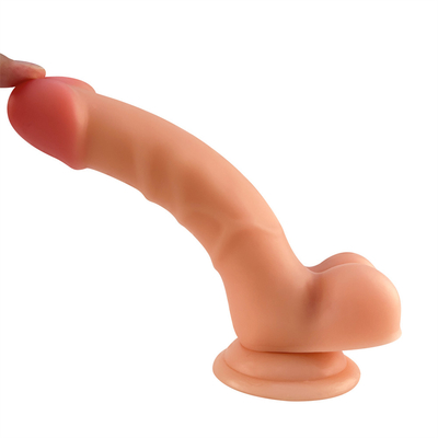 Dildos para adultos de goma artificial para hombres