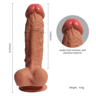 Copo de succión fuerte Dildos realistas masculinos Penis artificial juguetes sexuales para mujer