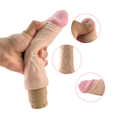 Dedo eléctrico barato de silicona Vibrator vagina de adultos vagina de punto G masaje del clítoris Vibratores juguetes sexuales varita para mujer