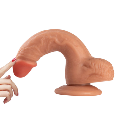 Venta caliente de material de PVC Dildo juguetes sexuales para hombres y mujeres Adultos juguetes sexuales masturbadores
