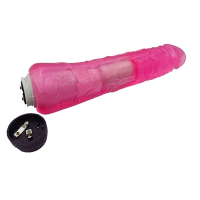 Estimulador del clítoris de punto G Vibrator de jalea de silicona Dildo para mujeres