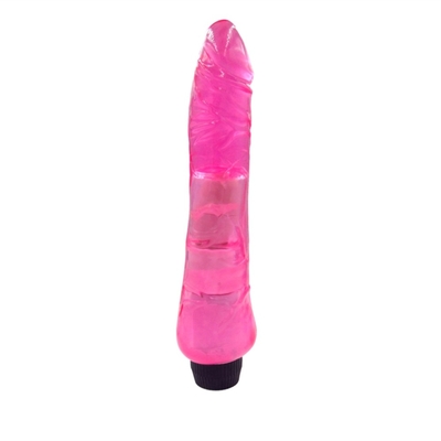 Estimulador del clítoris de punto G Vibrator de jalea de silicona Dildo para mujeres
