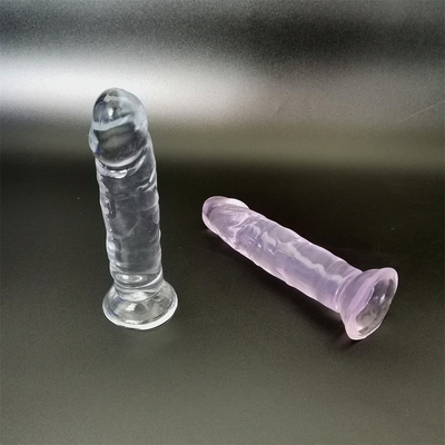 Jelly Pequeño Dildos Copa de Succión Femenina Masturbación Realista Penis Punto G Orgasmo Anal Plug Juguetes Sexuales Para Mujeres Adultos Productos