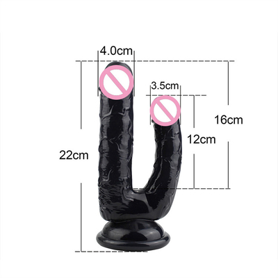 Nuevo producto juguetes sexuales para adultos hongo consoladores de doble cabeza para mujeres