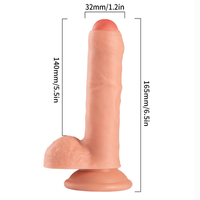 Al por mayor de la fábrica de alta calidad de silicona líquida de caucho juguetes sexuales para mujeres Vibrator coño dilatación pene de caucho artificial