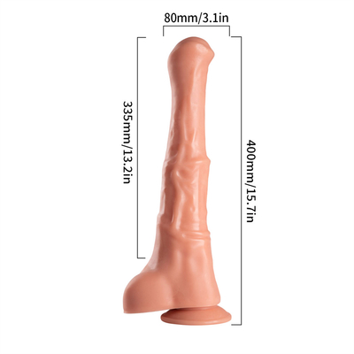 Silicona líquida de alta calidad Dibujos sexuales grandes para mujeres Penis de caucho artificial Juguetes para adultos femeninos