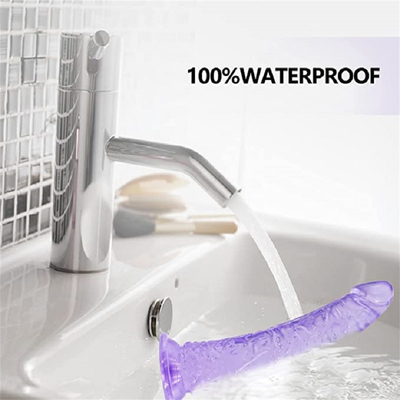 G Spot Realista Jelly Dildo con fuerte vaso de succión Flexible Arnés de pene Compatible Anal Adultos juguetes sexuales para mujeres