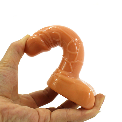 Mini Tamaño Realista 11cm Dildo Anal con Vaso de Succión Vagina Dildo Silicona Muestra de Producto Gratis Sexo Dildo Masculino