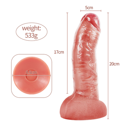 Pene de silicona recargable Realista Vibrador Consoladores Para Mujeres Adultas