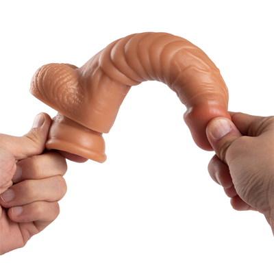 Pequeño Dildo Realista Mini Dong pene artificial con fuerte vaso de succión Mujeres masturbación juguetes sexuales
