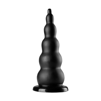 Plug de trasero de PVC con vaso de succión Prostata Gay Masajista Mujeres Masturbación Perlas suaves para juguete sexual anal