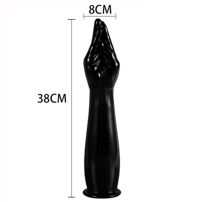 Super enorme simulación puño dildo mano toque G-spot enchufe anal masturbación vaginal Tpe vaso de succión juguetes sexuales para unisex co