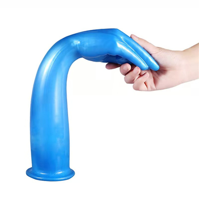 Super enorme simulación puño dildo mano toque G-spot enchufe anal masturbación vaginal Tpe vaso de succión juguetes sexuales para unisex co