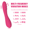 Dildos Vibratores a prueba de agua para mujer Mujer, Vibratores inalámbricos con punto G juguetes sexuales para mujer