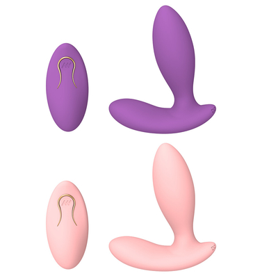 Control remoto inalámbrico Masajista privado con pulso de 7 frecuencias Vibrator portátil