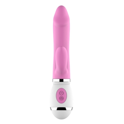 Por mayor USB recarga 12 velocidad masaje consolador para mujeres orgasmo masturbación doble vibrador