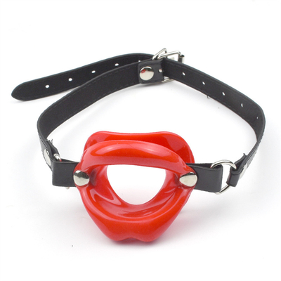 Largo labio boca de la pelota Gag Bdsm Bondage cuero de la esclavitud restricciones boca abierta abridor Gag