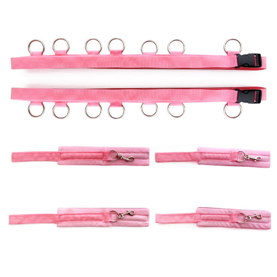 Bdsm traje japonés de esclavitud para adultos SM 3 PCS restricción de esclavos kit de correas con aros juguetes para juego SM en la cama