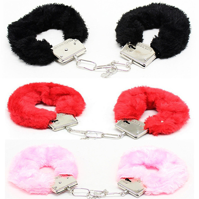 Esposas baratas Sexy Esposas de sexo Esposas de metal llave de muñeca Esposas de muñeca BDSM Productos de esclavitud
