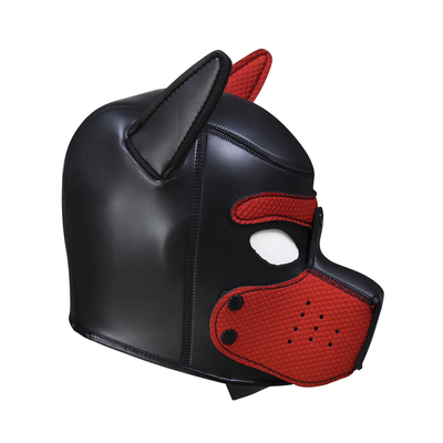 La más moderna máscara de perro bdsm esclavo juguetes sexuales látex máscara bdsm