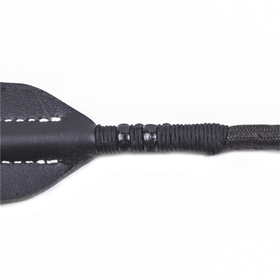 Caballo montar cultivo PU cuero sexo flogger saltar murciélago toro látigo latigazo látigo