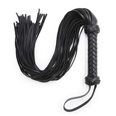Venta al por mayor Flogger personalizado BDSM Bateado Bateado Sex Bondage Cuero