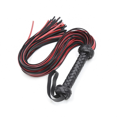 Venta al por mayor Flogger personalizado BDSM Bateado Bateado Sex Bondage Cuero