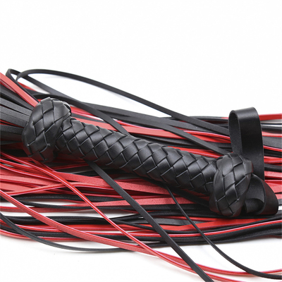 Venta al por mayor Flogger personalizado BDSM Bateado Bateado Sex Bondage Cuero