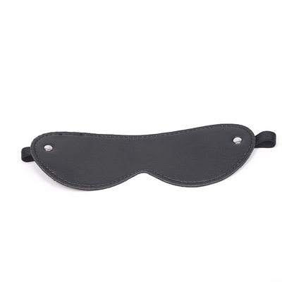 Promoción Blindfold para pareja Juego de preliminares Sm Casco de protección