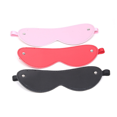Promoción Blindfold para pareja Juego de preliminares Sm Casco de protección