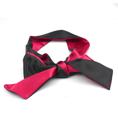 BDSM Bondage Restraint Sexo Juego Super Cinta Satin Ojo Máscara Mujeres Adultas Ceguera Cinta Reversible Bondage