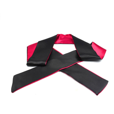 BDSM Bondage Restraint Sexo Juego Super Cinta Satin Ojo Máscara Mujeres Adultas Ceguera Cinta Reversible Bondage
