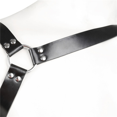 Arnés de cosplay de cuero de PU para hombres, cinturón de hombro de guerrero vikingo, traje de cosplay de caballero, accesorios renacentistas, gótico