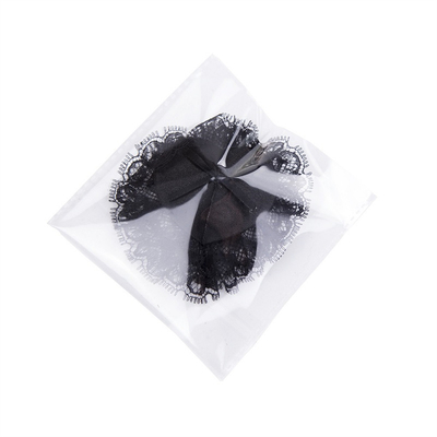 Parche de cuero de encaje Negro PU Sexy Cubierta de pezones Pastis de pecho Salud sexual Bowknot SM Cubierta de pezones